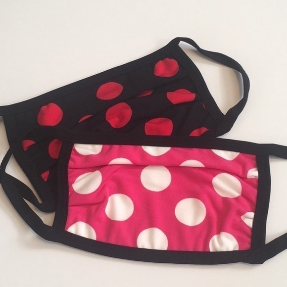 🎉 SALE Polka Dot Face Masks - Picture 1 of 3